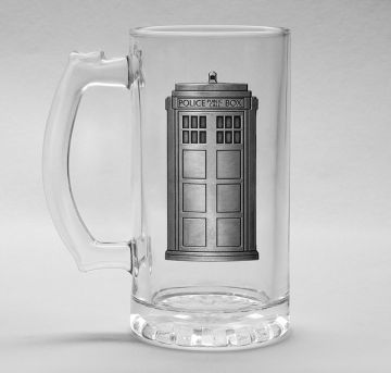Doctor Who - Tardis Glass Stein