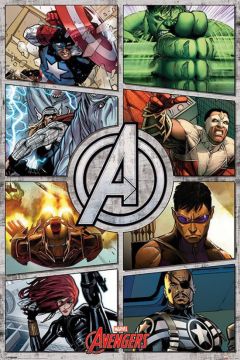 The Avengers - Comic Panels