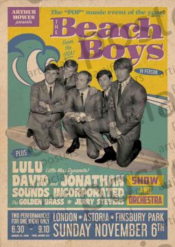 The Beach Boys - Tour Poster