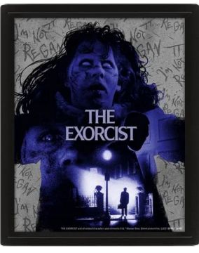 The Exorcist 3D Lenticular Framed