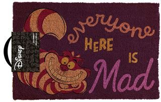 Alice In Wonderland - We're All Mad Here Door Mat